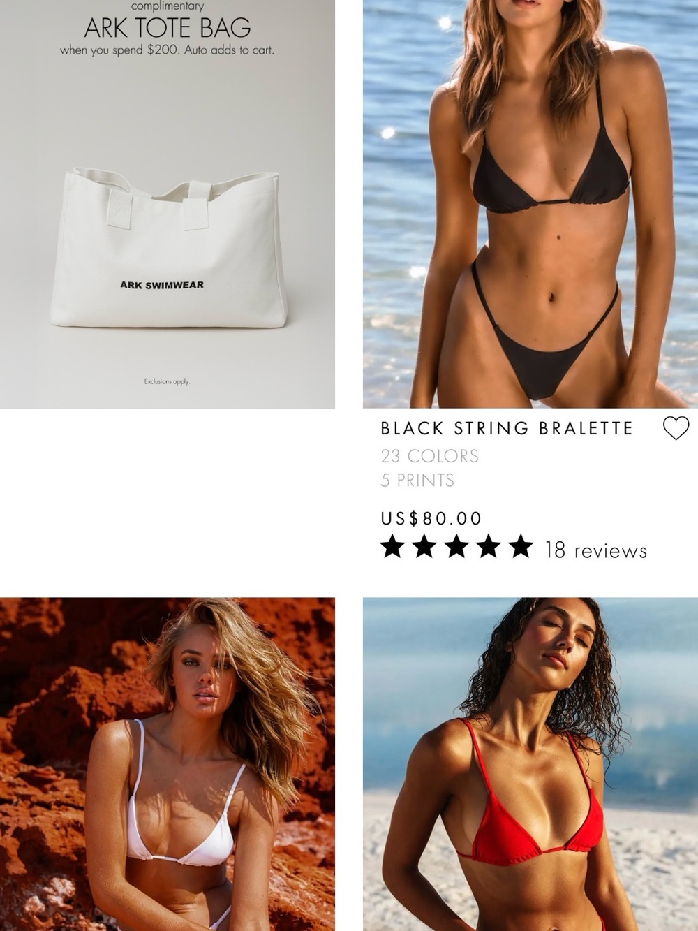 NWT Ark Swimwear bikini set - Picture 5 of 5